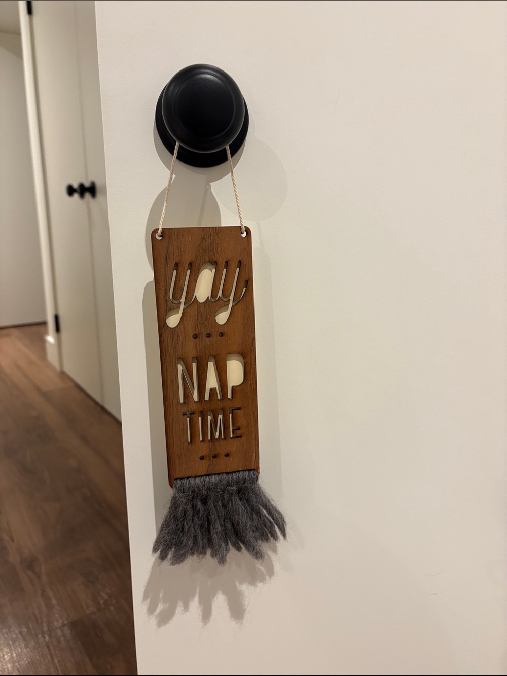 Nursery Wooden Hanging Door Sign